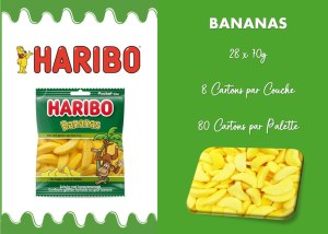 Haribo Sachets 70g - Bananas