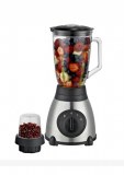 ROYALTRONIC Blendeur - Mixeur Glas Mixer + Moulin café - Inox avec Bol Verre