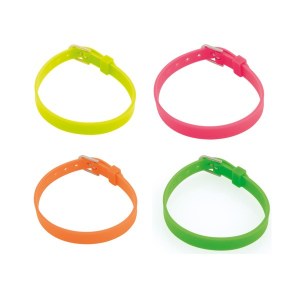 Bracelet Ajustable Tonis en PVC - Objet publicitaire AVEC ou SANS logo - Cadeau client...