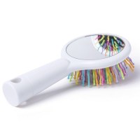 Brosse à Cheveux avec Miroir "Dubix" - Objet publicitaire AVEC ou SANS logo - Cadeau cl...