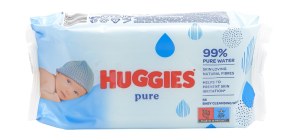 Huggies lingettes bebe 56pc pure