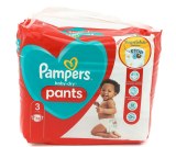 Pampers Babydry couches culottes 32pcs taille 3 (6-11 kg)