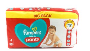 Pampers Babydry couches culottes 62pcs taille 4 (9-15 kg)