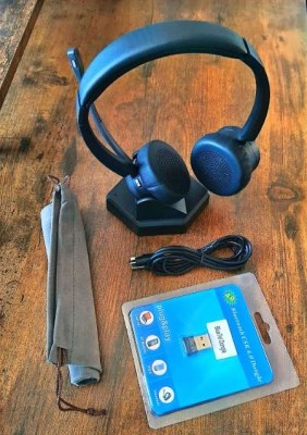 Bluetel BT-892BT : Casque sans fil Bluetooth idéal pour le télétravail, appels ou de pa...