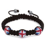 Bracelet Shamballa Union Jack