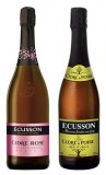 Cidre rosé et poiré Ecusson