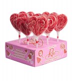 Sucettes artisanales COEUR 100g