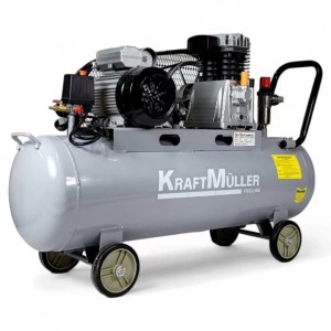 Compresseur 100Litres 3CV KRAFTMULLER - Capacité cuve: KM-100L