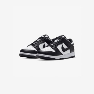 Nike Dunk Low low-top et son coloris noir et blanc DD1873-102