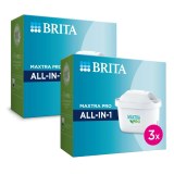 Pack de Cartouches Filtrantes BRITA PRO pour Carafes (Jusqu'à 450L)