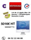 Lot 12 iMac 20 pouces intel Garantis 6 mois