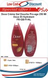 Dove Mousse / Gel de Douche 200 ml Nutrition Intense