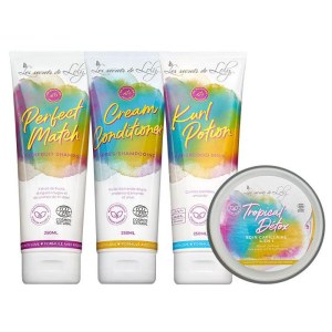 Coffret routine cheveux frisés épais/ fins « Les Secrets de Loly »