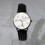 Montre femme bracelet cuir personnalisable