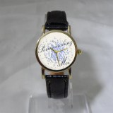 Montre femme bracelet cuir personnalisable