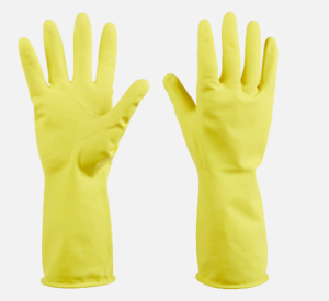 Lot de 22 Paires de Gants de ménage Jaune ( 0.36 e /pcs )