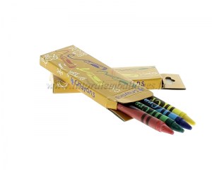 Boite de 4 crayons cire assorti par 6 boites