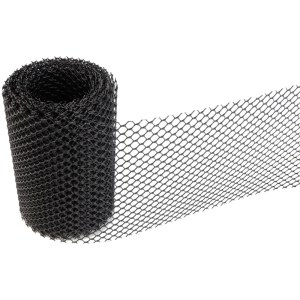 Grillage de Protection en Mailles Fines pour Gouttière avec Crochets de Montage - 15cm...