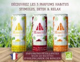 BOISSONS BIOS FRANCAISES -Infusion pétillantes bios en canettes slim 25 DLUO en cours...