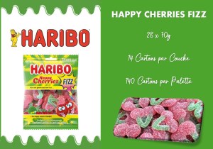 Haribo Sachets 70g - Happy Cherries & Fizz