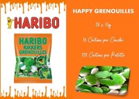 Haribo Sachets 75g - Happy Grenouilles