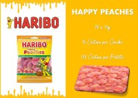 Haribo Sachets 75g - Happy Peaches