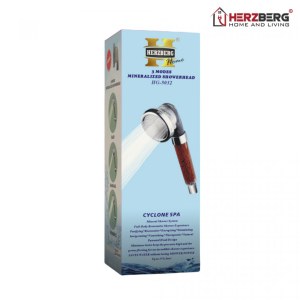 Herzberg HG-5032 Mineralized Shower Head – 3-Mode Luxury Spa Experience wholesale