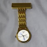 Montre infirmière dorée personnalisable