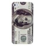 Etui en Polycarbonate, Motif Dollar US, pour iPhone 4/4S