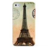 Etui de Protection Rétro en Polycarbonate pour iPhone 4/4S - Tour Eiffel