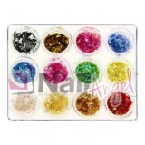 Lot paillette décoration ongles nail art mylar