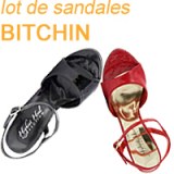 Vend lot de sandales talon haut