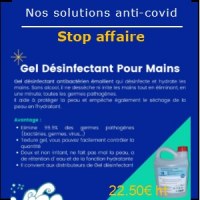 GEL DESINFECTANT HYDRATANT POUR LES MAINS ANTI VIRUS