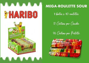 Haribo Mega Roulette (4 x 40 pcs)