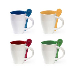 Mug Cotes en Céramique - Objet publicitaire AVEC ou SANS logo - Cadeau client - Gift -...