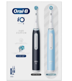 Oral-B iO Série 3 Brosses à dents Électrique DUO Étui de Voyage Noir/Bleu