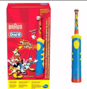 Oral-B Brosse à dents électrique pour enfants Mickey Mouse D10.513K