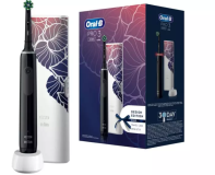 Oral-B Pro 3 3500 Black avec étui de voyage Floral Design Edition