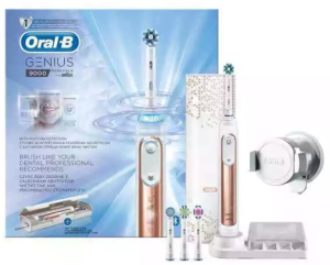 Oral-B Brosse à dents électrique Genius 9000 rose-dorée