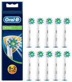 Oral-B Pack de 10 Brossettes de rechange CrossAction EB50