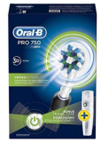 Oral-B Brosse à dents électrique PRO 750 CrossAction Noir