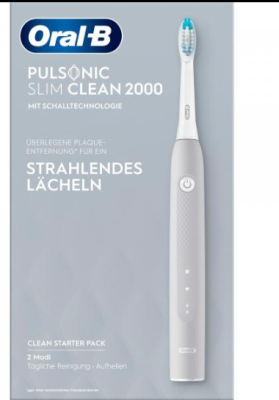 Oral-B Brosse à dent électrique Pulsonic Slim Clean 2000 Blanc 305750