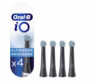 Oral-B Lot de 4 têtes de brosse iO Ultimate Cleaning (noir) 319856