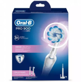 Oral-B Brosse à dents électrique Pro 900 Sensitive blanc