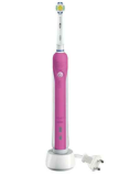 Oral-B Brosse à dents électrique Pro 700 3D WHITE - Rose/Blanc