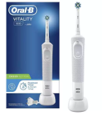 Oral-B Brosse à dents électrique Vitality 100 Cross Action Blanc