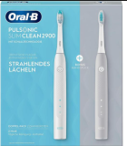 Oral-B Brosse à dent électrique Pulsonic Slim Clean 2900 Gris/Blanc +2. Poignée