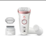 Braun Épilateur SensoSmart Silk-epil 9 Blanc/Or-Rose 9-885