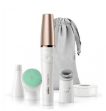 Braun Épilateur Visage FaceSpa Pro 913 Blanc/Bronze