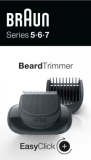 Braun Accessoire Tondeuse à Barbe pour Series 5, 6 et 7 BS4212020